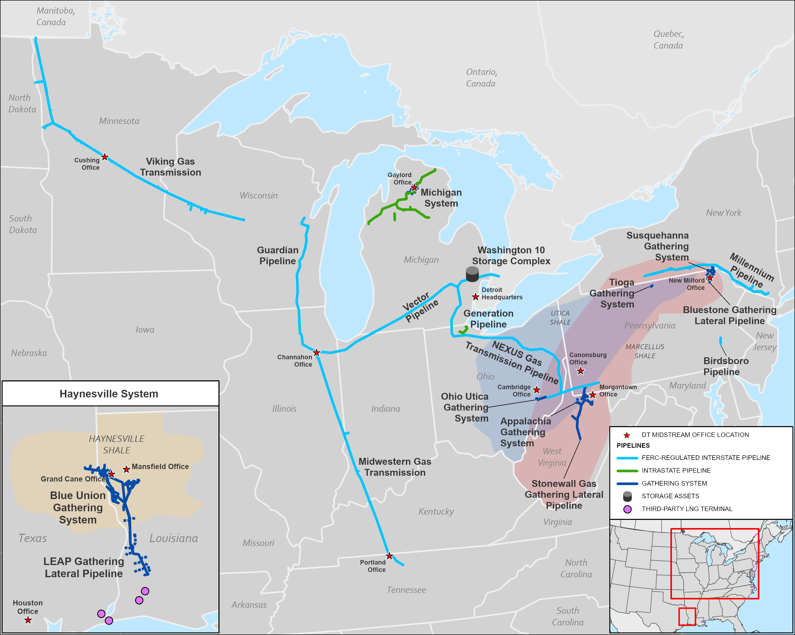 Operations DT Midstream DT Midstream Operations DT Midstream DT Midstream